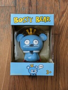 Bossy Bear Blue 5" Vinyl Figure David Horvath Toy2R 2007 New In Box
